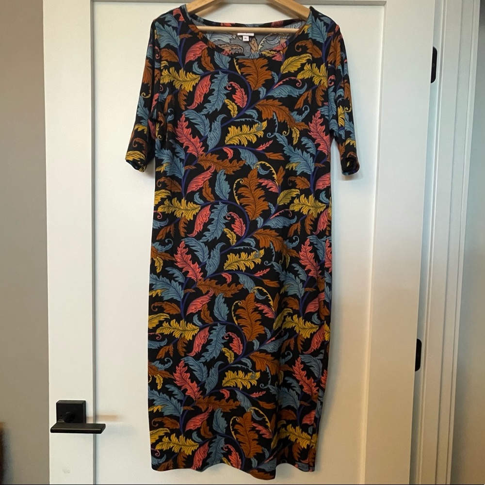 LulaRoe Julia Bodycon Dress size XL